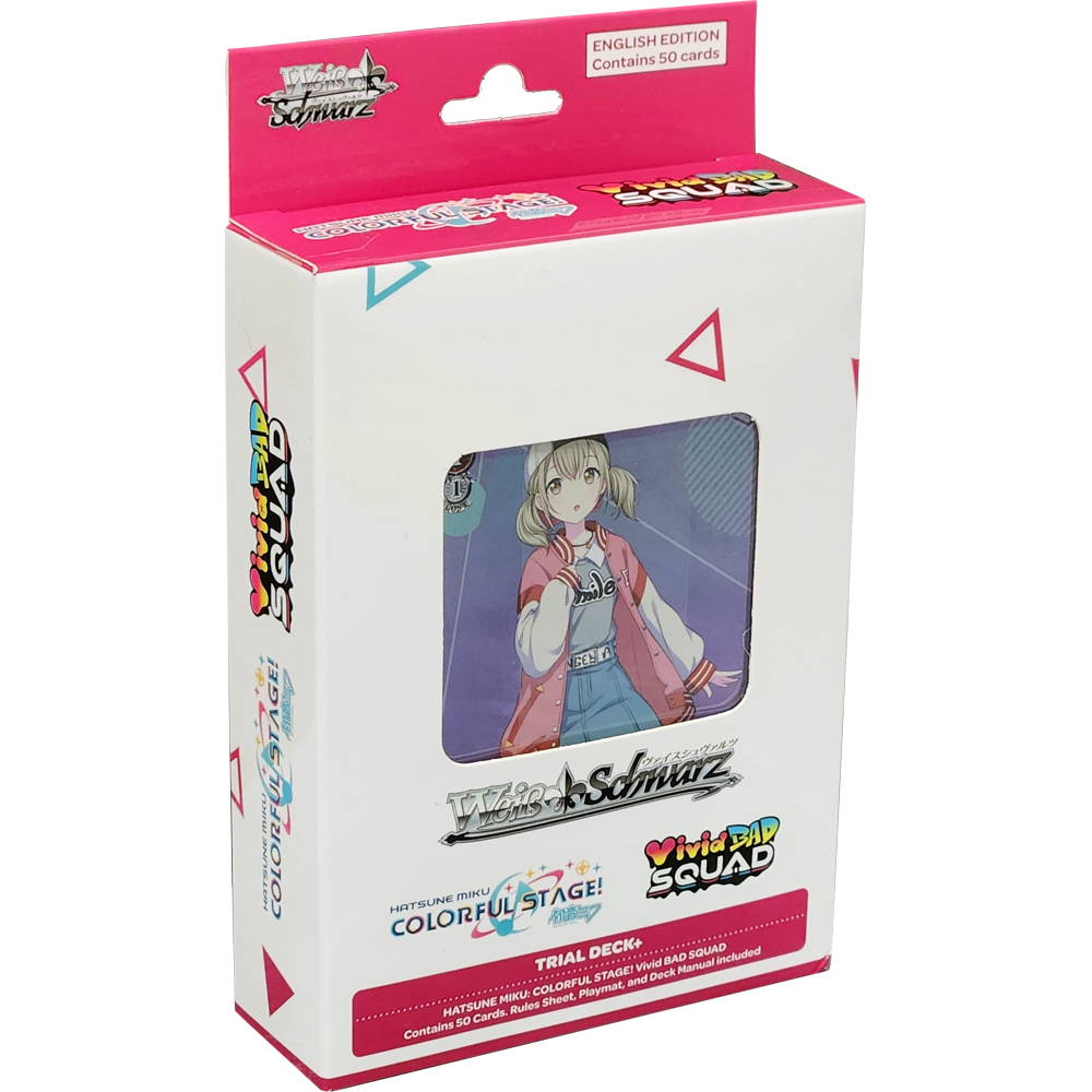 Weiss Schwarz TCG: Hatsune Miku Colorful Stage! Vivid Bad SQUAD Trial Deck