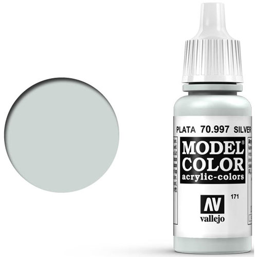 Vallejo Model Color Paint: Silver