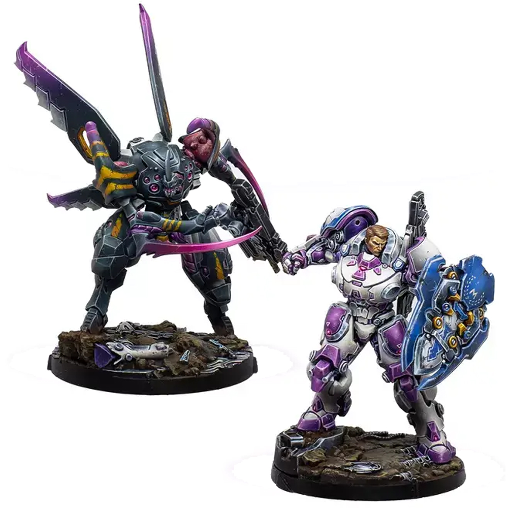 Infinity: ALEPH/Combined Army - Caskuda vs Maximus Pre-order Exclusive Pack