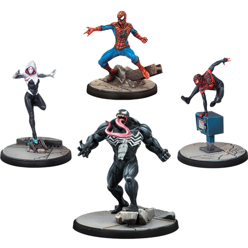 Marvel Crisis Protocol: Web Warriors Affiliation Pack
