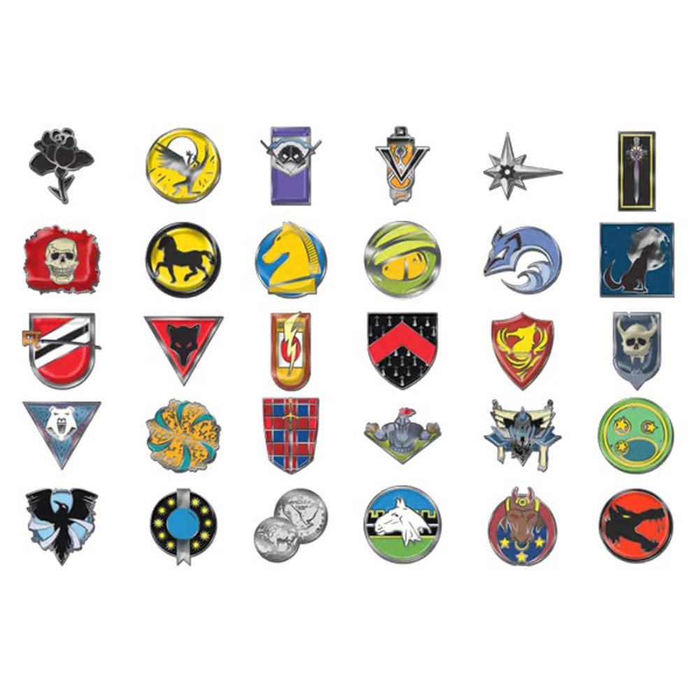 BattleTech: Faction Lapel Pins - Mercenaries Collection (38)