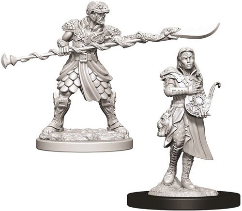 D&D Nolzur's Marvelous Unpainted Minis: W9 Yuan-Ti Pureblood Adventurers