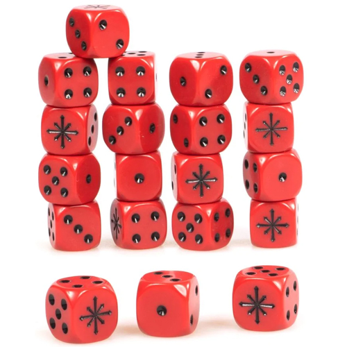 Warhammer 40K: Chaos Space Marines Dice (20) (Clearance)