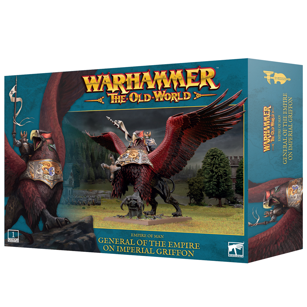 Warhammer Old World: Empire of Man - General of the Empire on Imperial Griffon