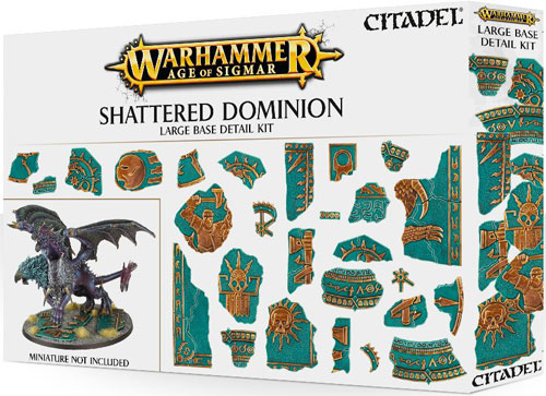 Warhammer Age of Sigmar: Shattered Dominion - Large Base Detail Kit