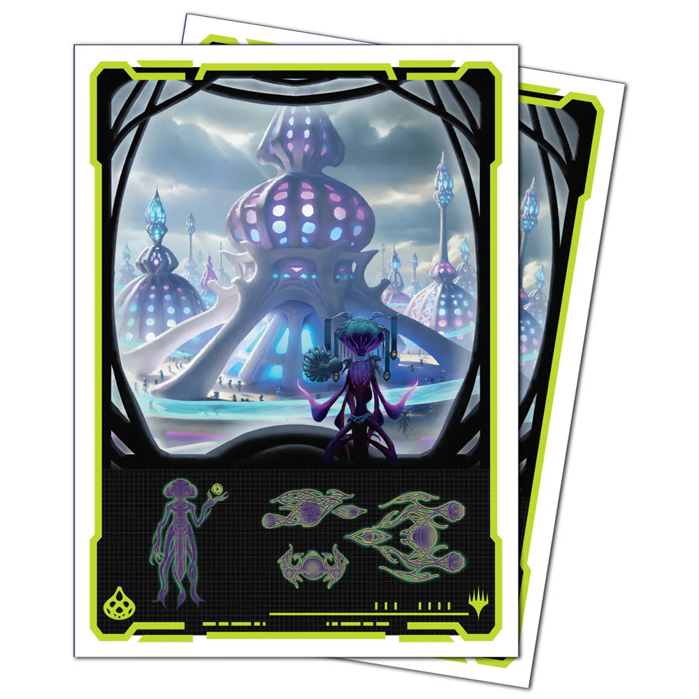 MtG Apex Sleeves: Edge of Eternities - Uthros, Titanic Godcore