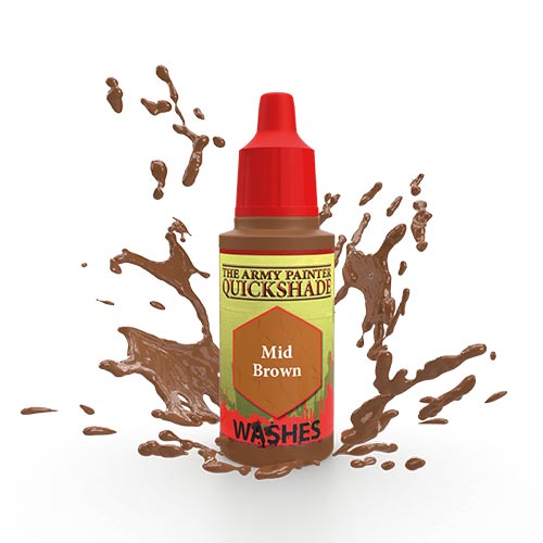 Warpaint: Mid Brown Wash (18ml)