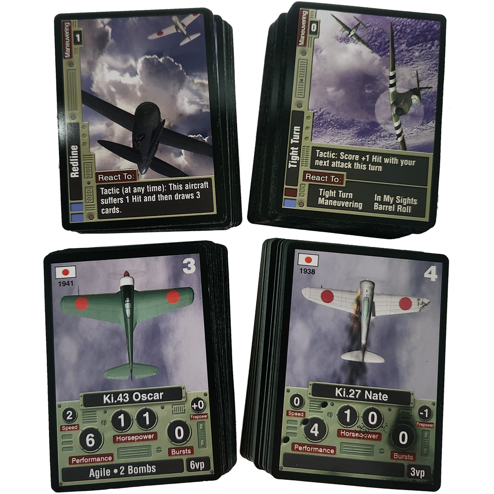 Down in Flames: Aces High - Extra Card Decks