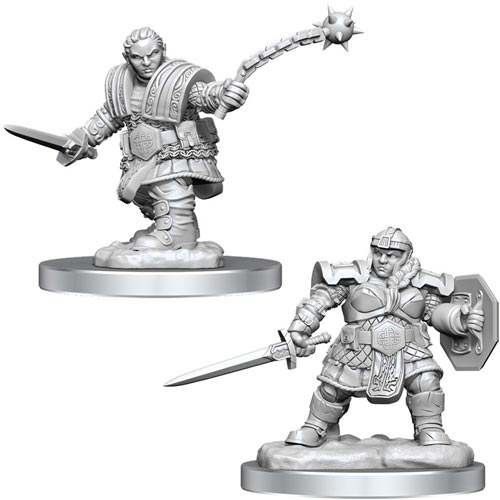 D&D Nolzur's Marvelous Unpainted Minis: W16 Dwarf Fighter