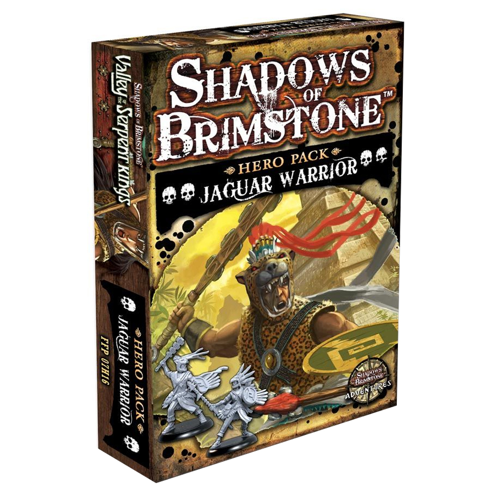 Shadows of Brimstone: Hero Pack - Jaguar Warrior