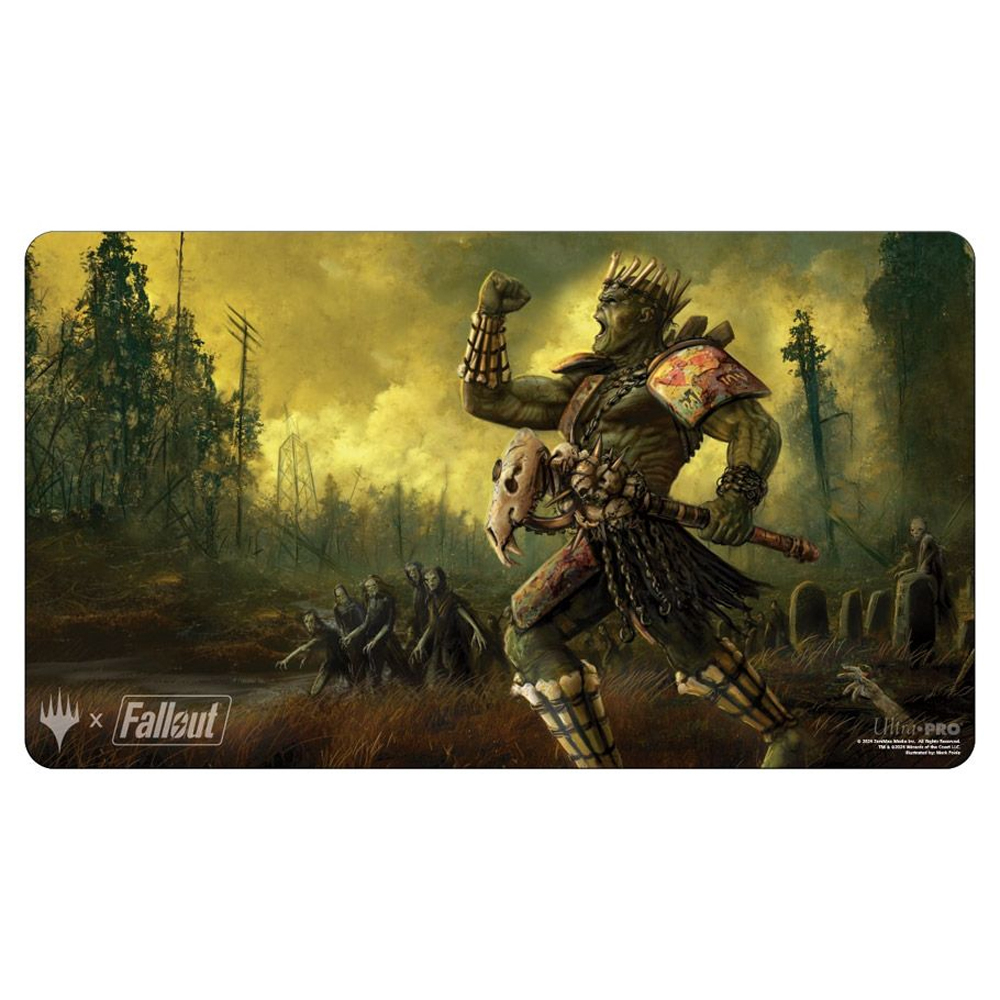 MtG Playmat: Fallout - West Tek Tyrant (Last Chance)