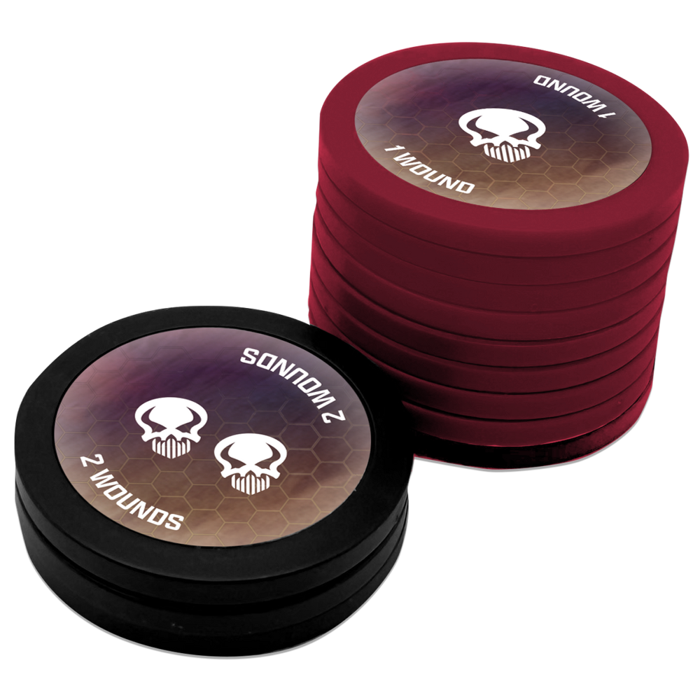Heroscape: Premium Wound Markers (New Arrival)