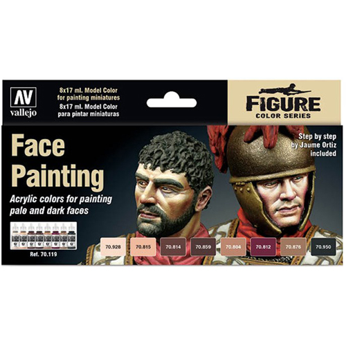 Vallejo: Face Painting Set (8)