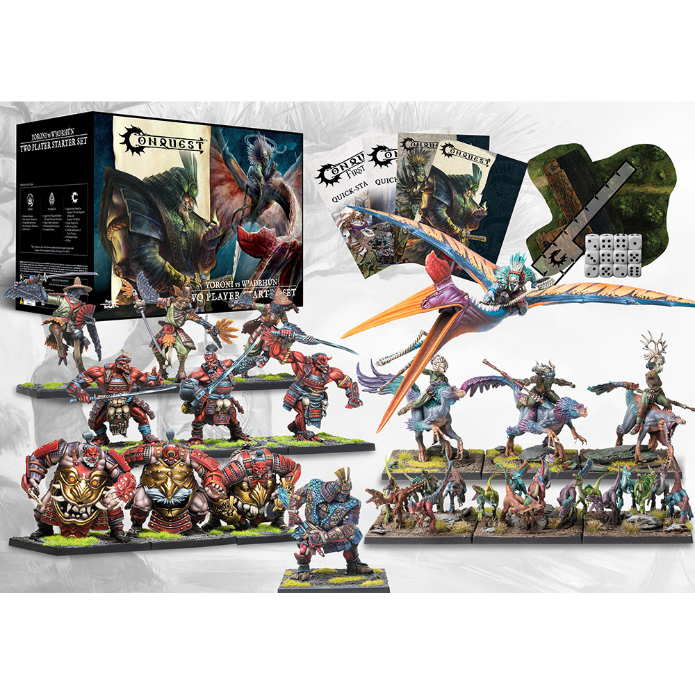 Conquest: 2-Player Starter Set - Yoroni vs W'adrhun
