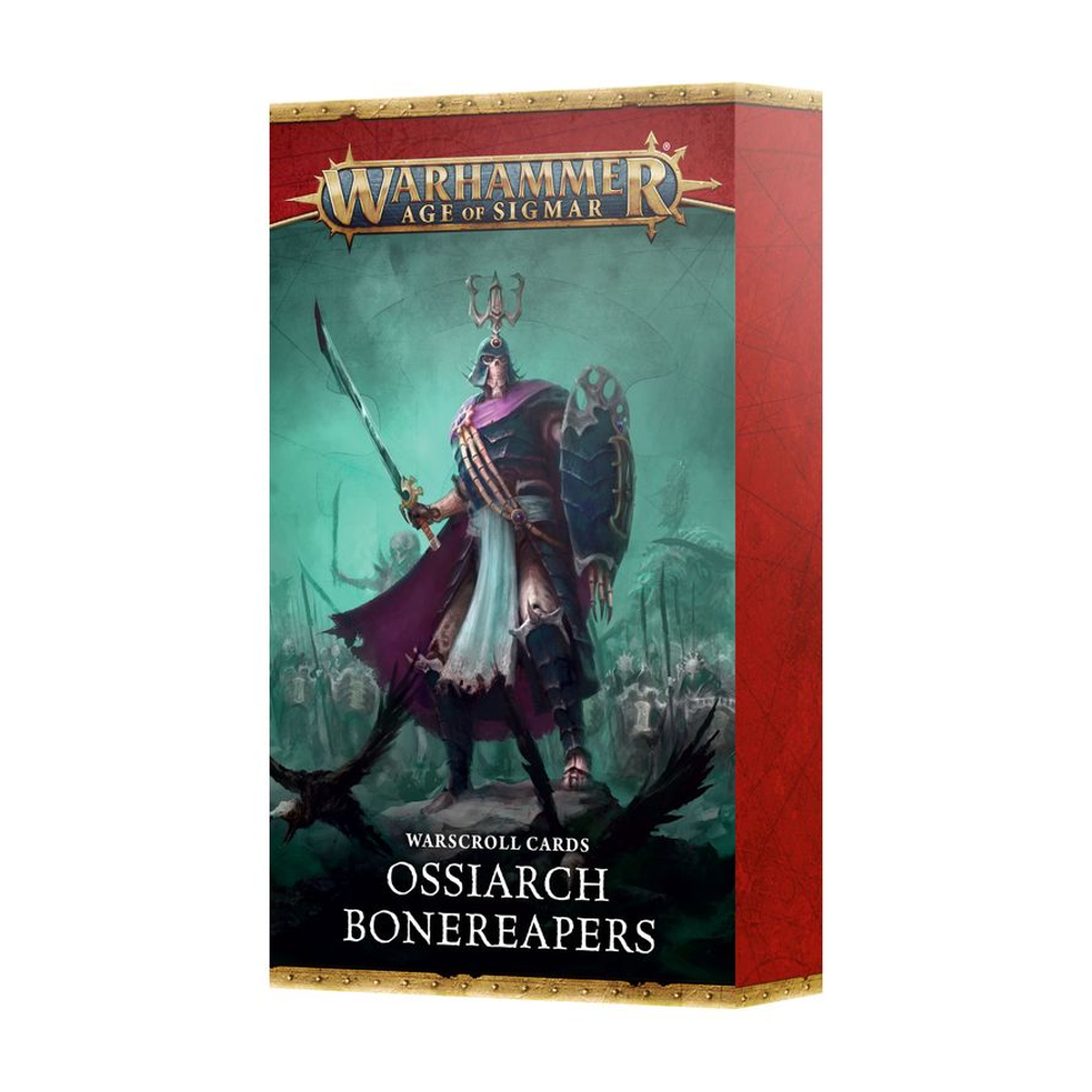 Warhammer Age of Sigmar: Warscroll Cards - Ossiarch Bonereapers (New Arrival)