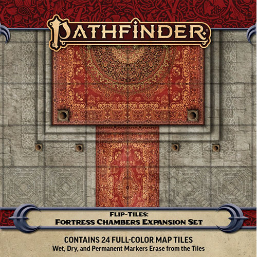 Pathfinder 2E RPG: Flip-Tiles - Fortress Chambers Expansion