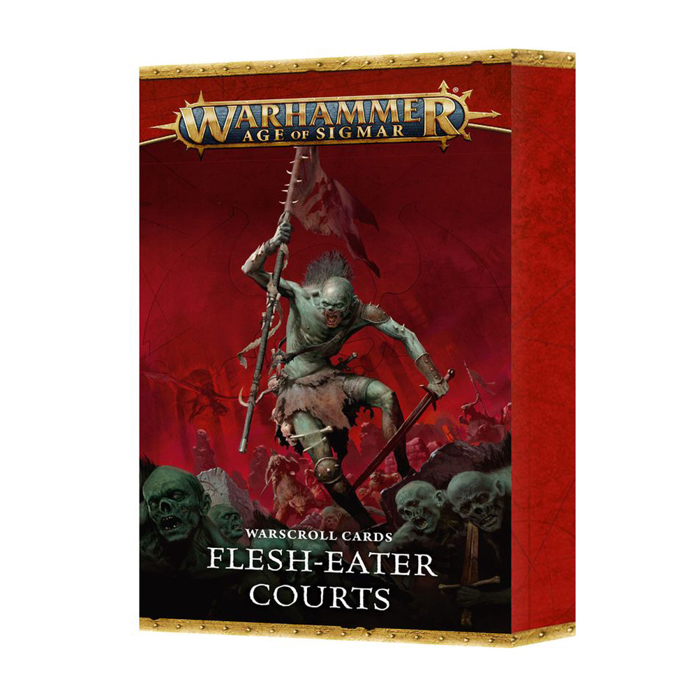 Warhammer Age of Sigmar: Warscroll Cards - Flesh-Eater Courts
