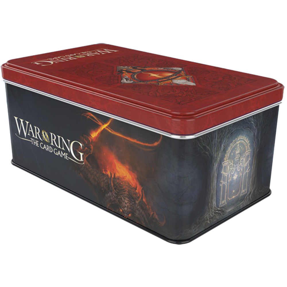 War of the Ring: Card Game - Shadow Card Box & Clear Sleeves (Balrog Version)
