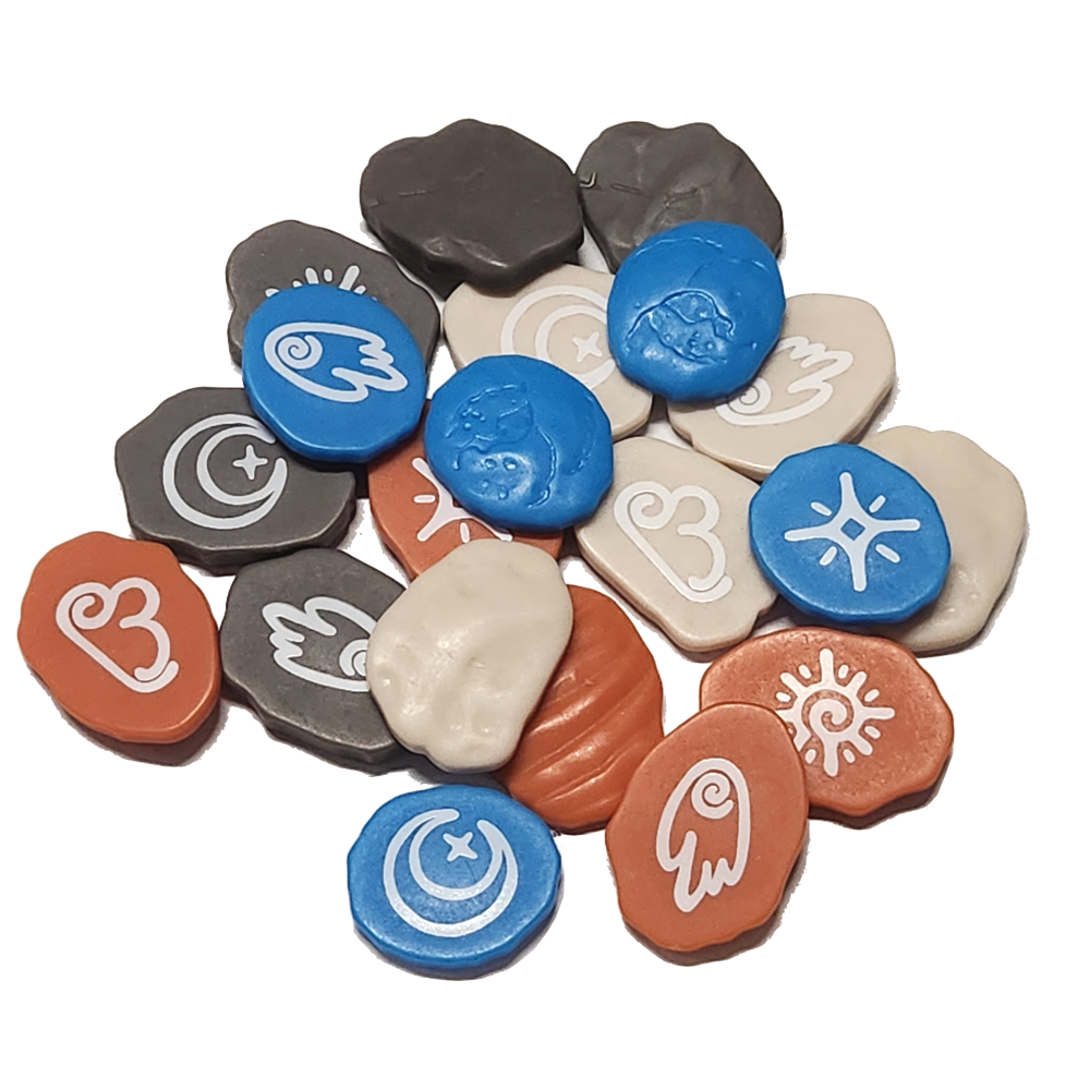 Stonesaga: Deluxe Acrylic Mining Stones (New Arrival)