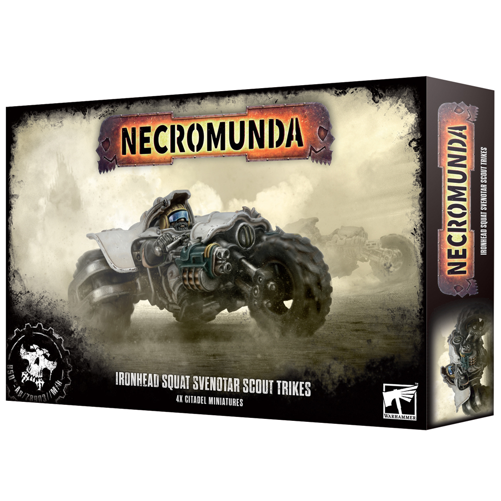 Necromunda: Ironhead Squat Prospectors - Svenotar Scout Trikes