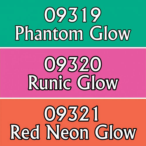 Master Series Paints: Glows Triad