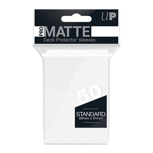 Ultra Pro Sleeves: Pro Matte - White (50)