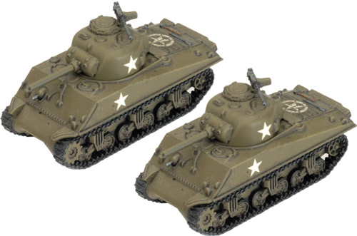 Flames of War: WW2 - M4 Sherman (105mm) Assault Gun Platoon