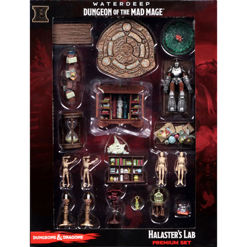 D&D Icons of the Realms Miniatures: Waterdeep Dungeon of the Mad Mage - Halaster's Lab Premium Set