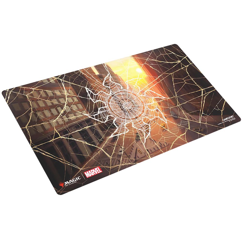 MTG Shiny Playmat: Marvel's Spider-Man - Plains