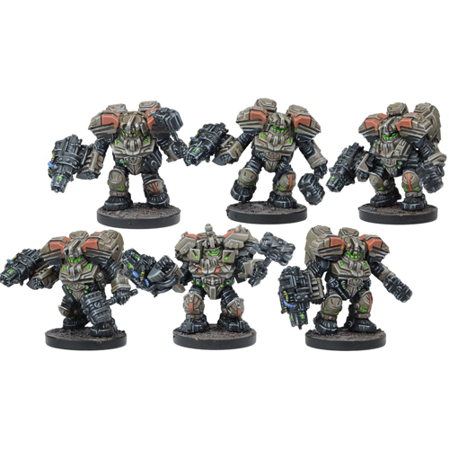 Firefight 2E: Forge Father - Hammerfist Drop Troop Team