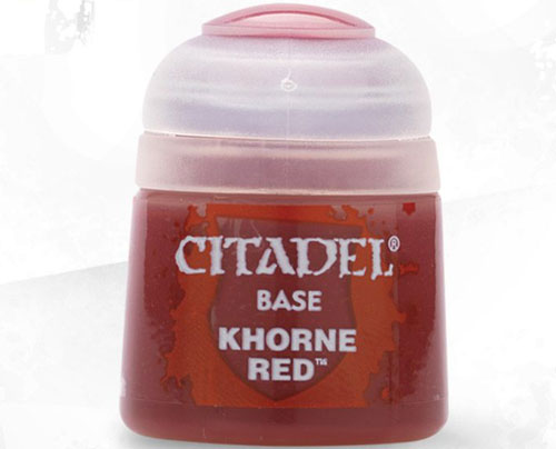 Citadel Base Paint: Khorne Red (12ml)