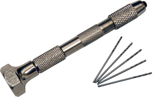 Warlord Games: Pin Vice & Drill Bits