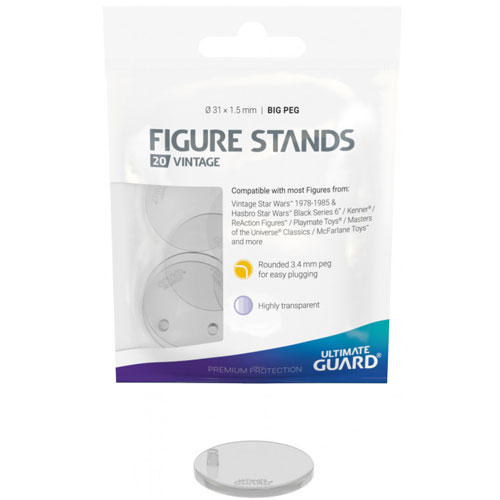 Action Figure Stands: Vintage - Big Peg (20)