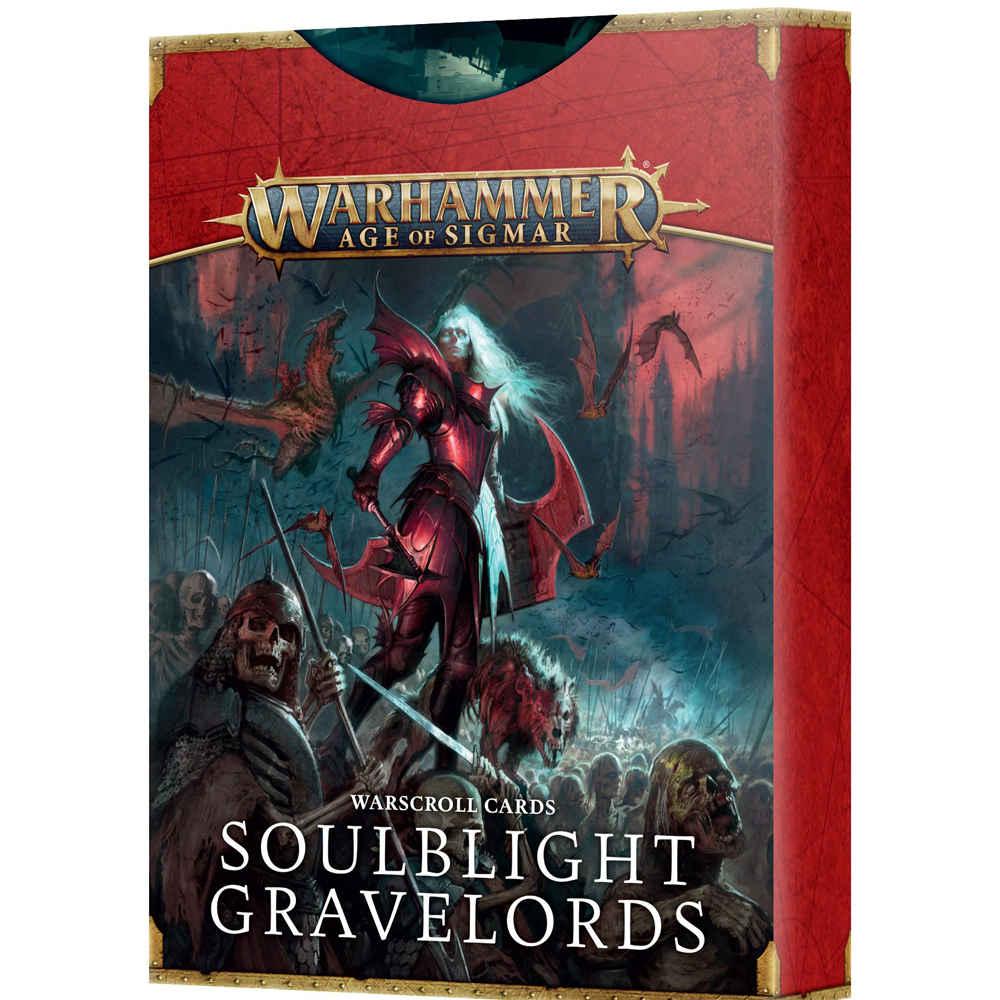 Warhammer Age of Sigmar: Warscroll Cards - Soulblight Gravelords (Last Chance)