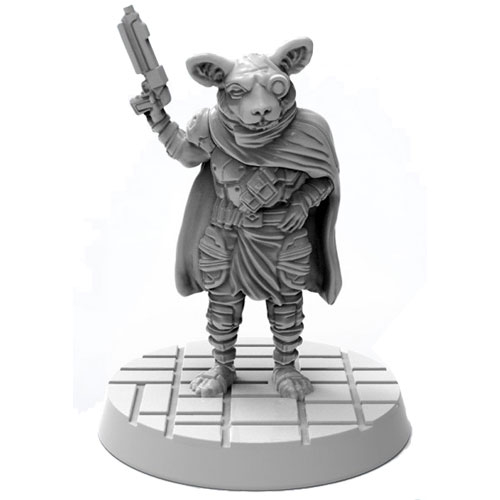 Starfinder Masterclass Miniatures: Ysoki Gang Leader