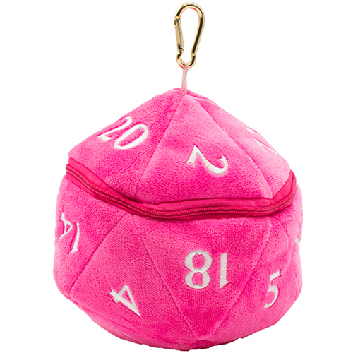 Ultra Pro Dice Bag: d20 Plush - Pink