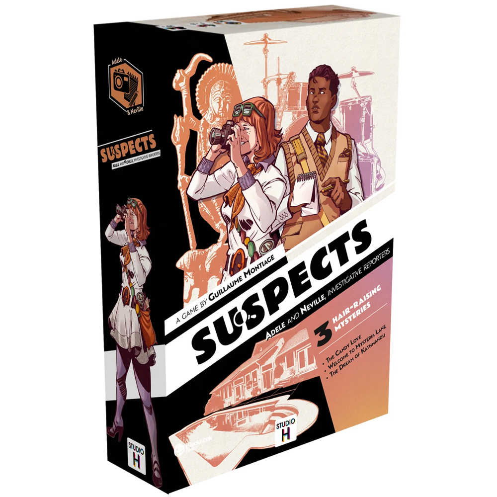 Suspects: Adele & Neville, Investigative Reporters