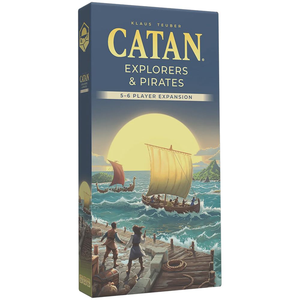 CATAN 6th Edition: Explorers & Pirates - 5-6 Player Expansion