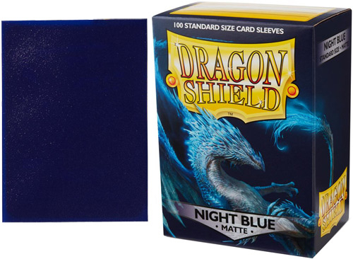 Dragon Shield Sleeves: Matte - Night Blue (100)
