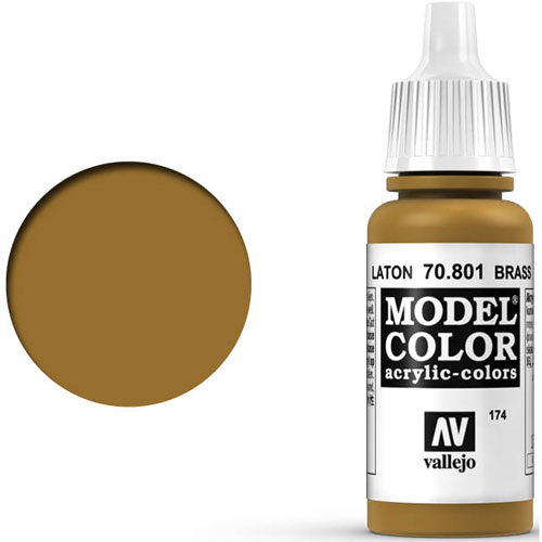 Vallejo Model Color Paint: Brass
