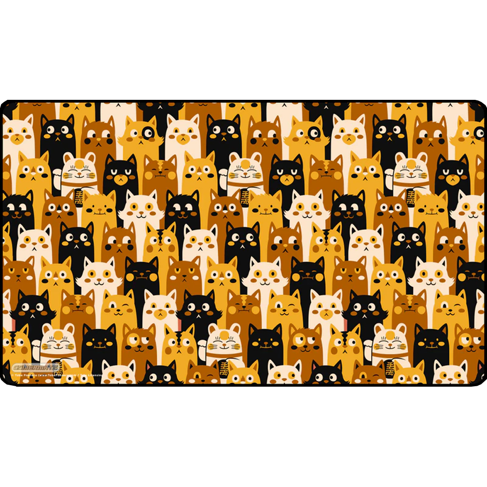 GamerMats Playmat: Cat Pattern (Preorder)