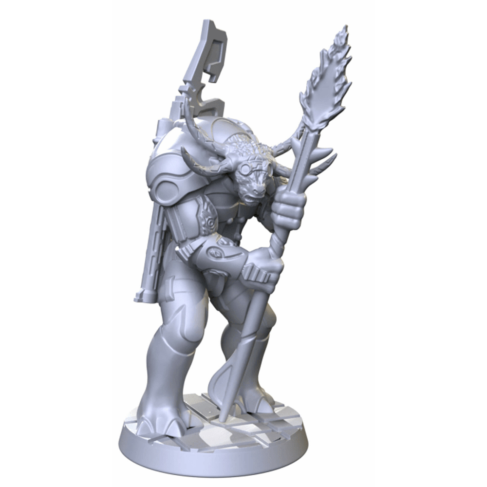 Starfinder Masterclass Minatures: Nuar Enforcer