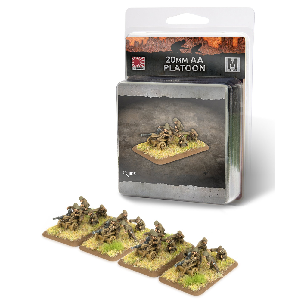 Flames of War WW2: Japanese - 20mm AA Platoon