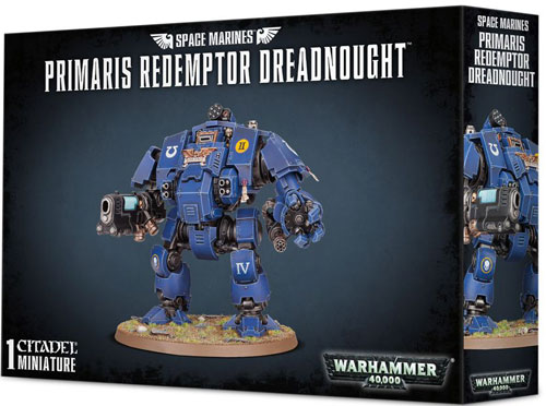 Warhammer 40K: Space Marines Primaris Redemptor Dreadnought