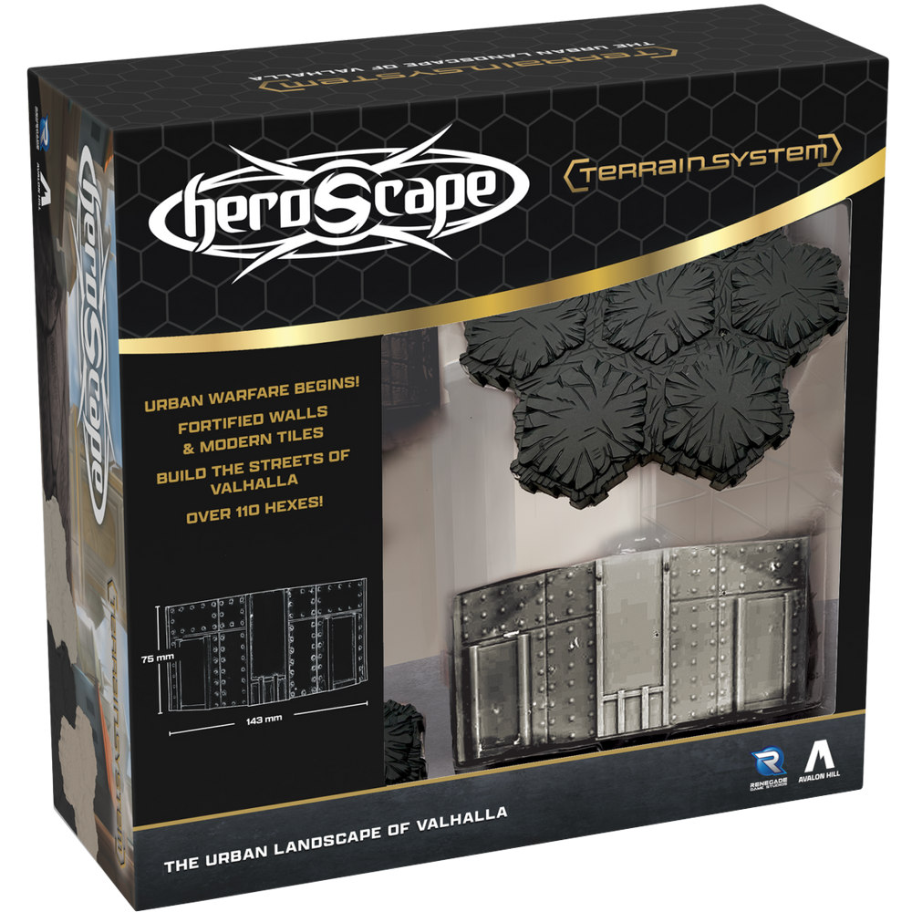 Heroscape: Terrain System - The Urban Landscape of Valhalla (Preorder)