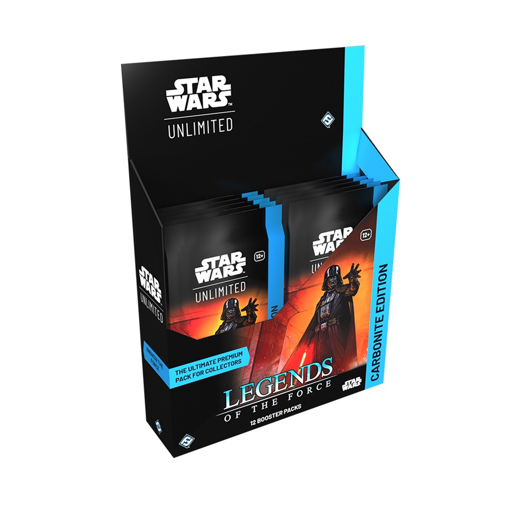 Star Wars Unlimited TCG: Legends of the Force - Carbonite Edition Booster Box (12)