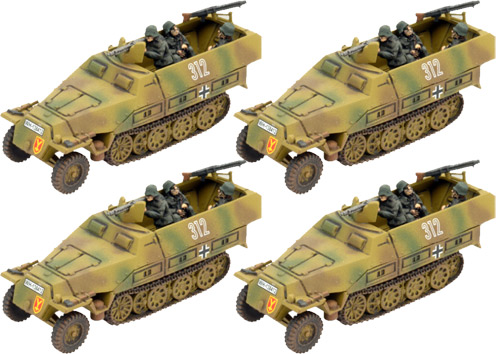 Flames of War: Sd Kfz 251 Transports