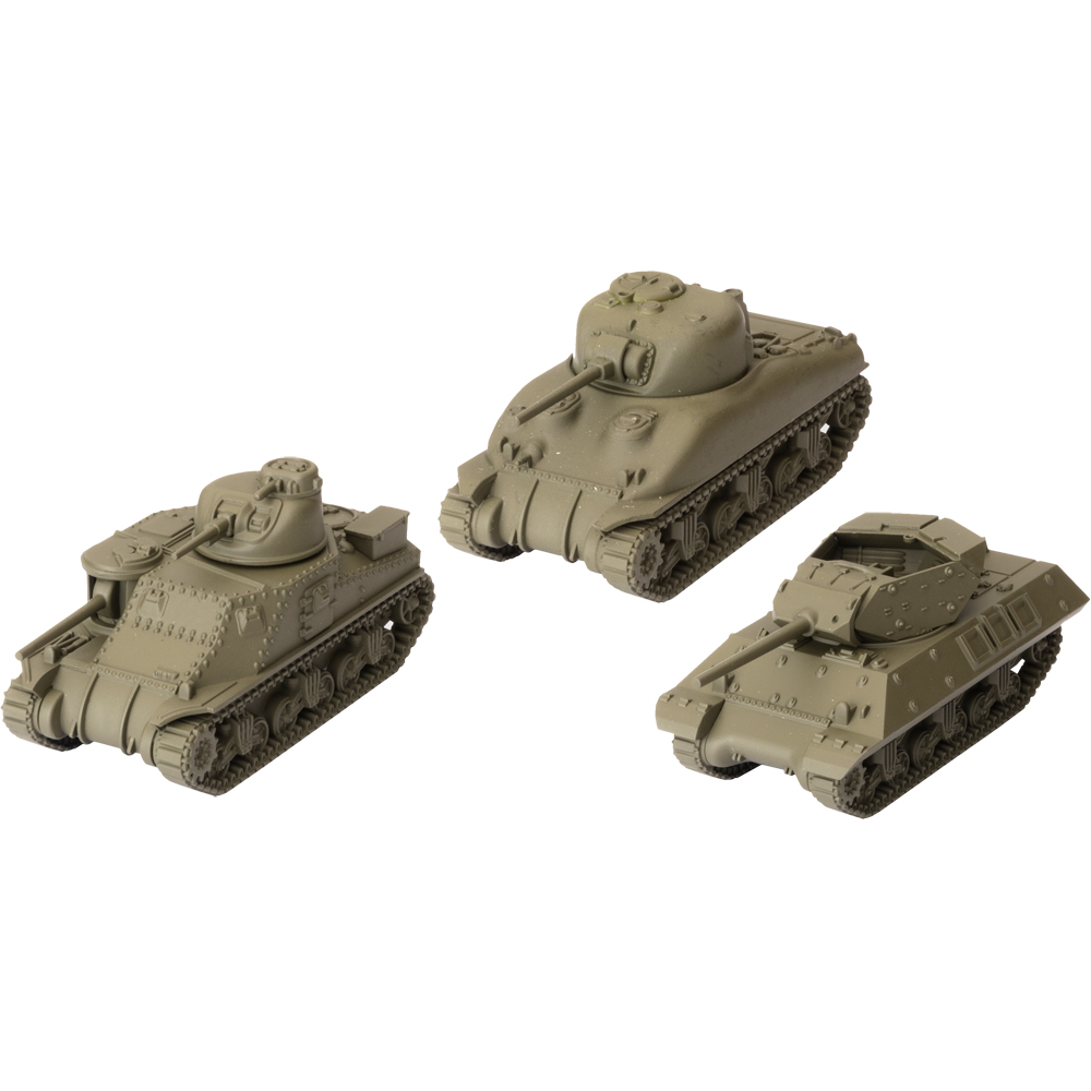 World of Tanks: American - Tank Platoon (M3 Lee, M4A1 75mm Sherman, M10 Wolverine) (Last Chance)