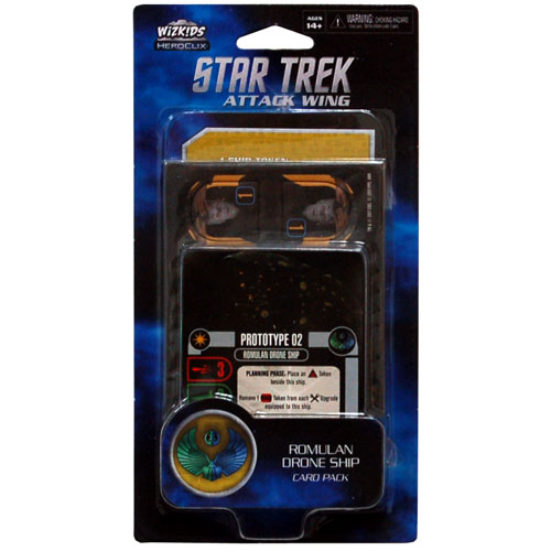 Star Trek Attack Wing: Romulan - Romulan Drone Ship Card Pack (Clearance)
