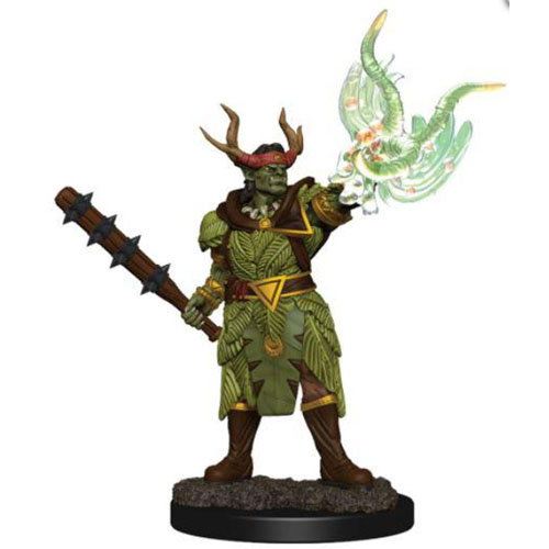 Pathfinder Battles Premium Painted Figure: W2 Male Half-Orc Druid